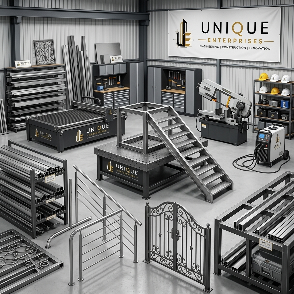 Industrial MS fabrication and structural steel project