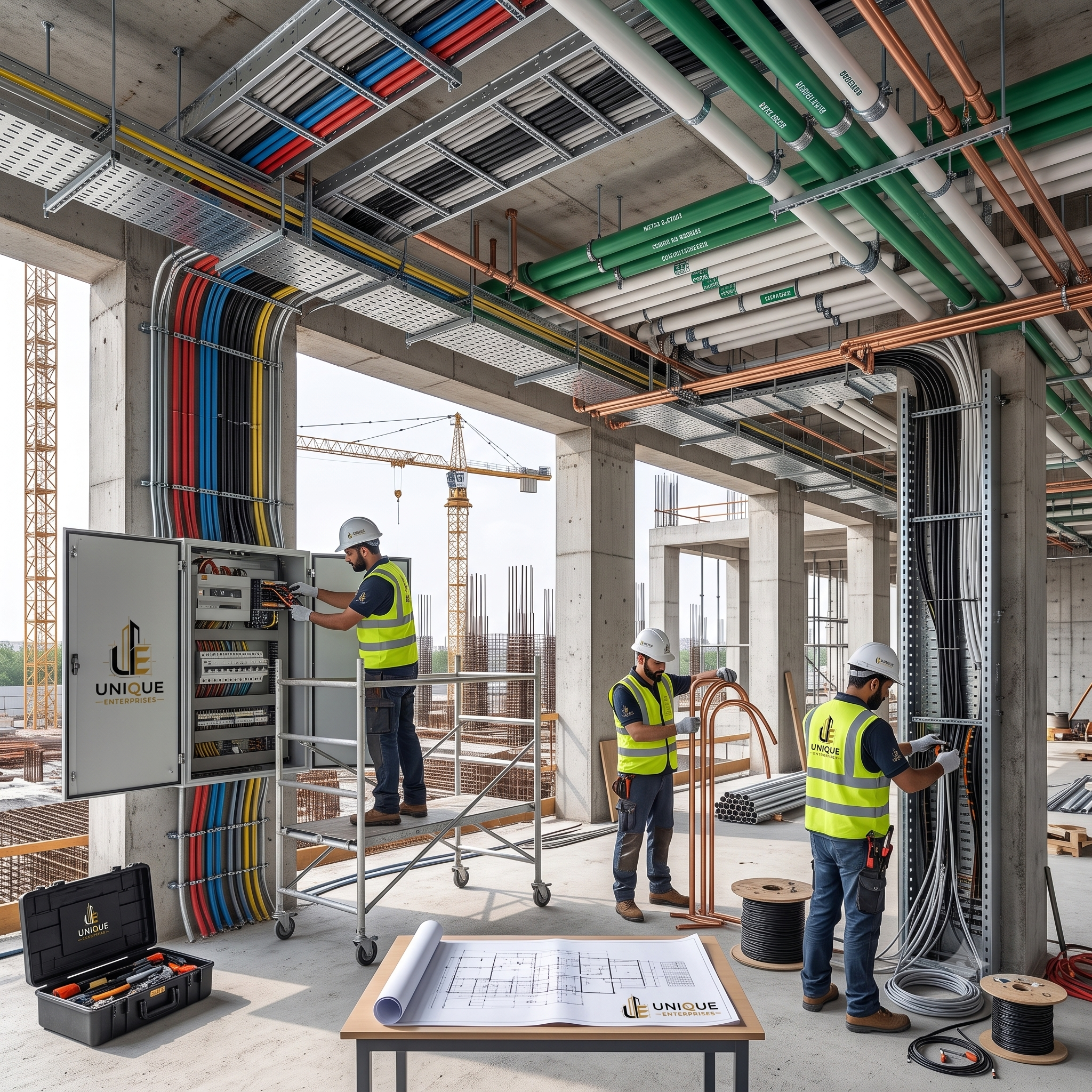 Plumbing and electrical services